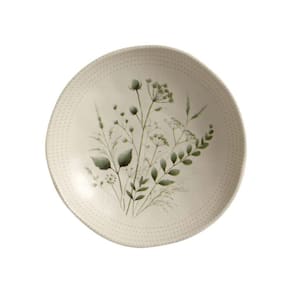Prato Fundo Em Cerâmica Orgânico Ammi 21,2cm Porto