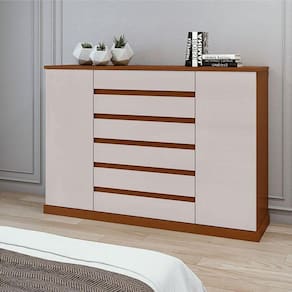 Cômoda Sapateira Ambiente Vedra Frassino Off White – Lopas