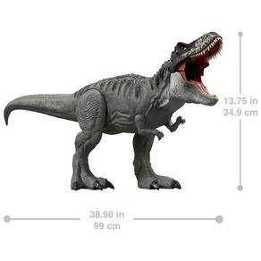 Jurassic World Dinossauro Rebirth Carnotaurus com Som Mattel