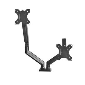 SUPORTE DE MESA BLUECASE ERGO FLEXY PARA DOIS MONITORES 12" A 32" ARTICULADO C/ PISTAO A GÁS