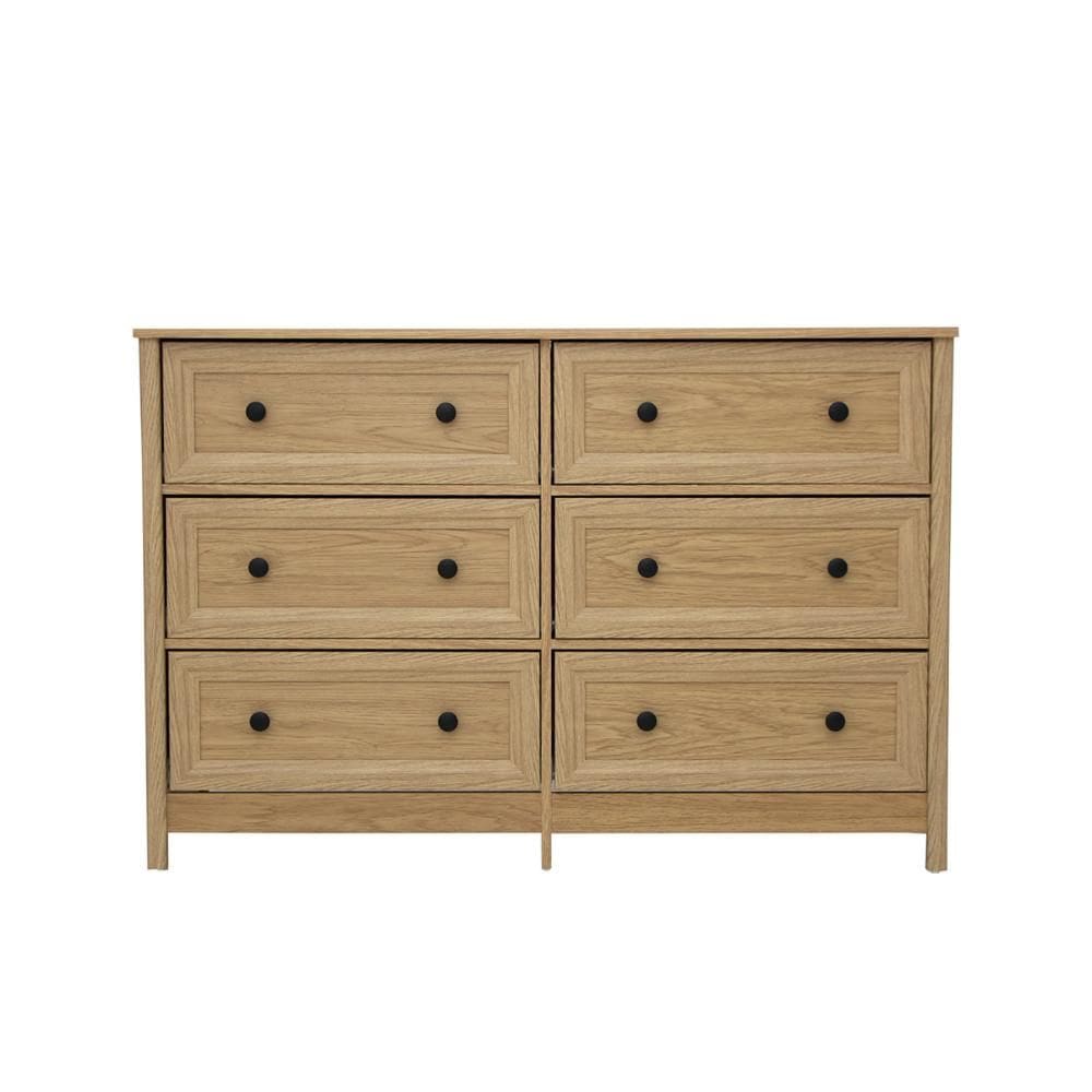 Cômoda 6 Gavetas Ditália DM-217 Carvalho