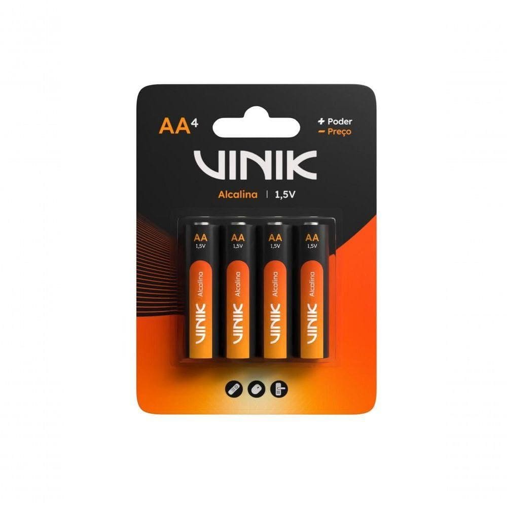 Pilha Alcalina Aa C-4 1.5v - Vp2ab4a