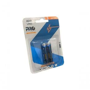 Pilha Alcalina Aaa Proeletronic Pqpa-aaa2 (lr03) Com 2...