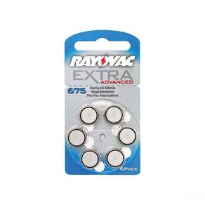 Pilhas Auditivas Rayovac Sem Mercurio Tamanho 675 Com 6...
