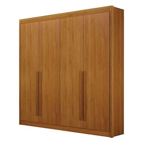Guarda Roupa 4 Portas Diamante Gold Cinamomo - Leifer Móveis