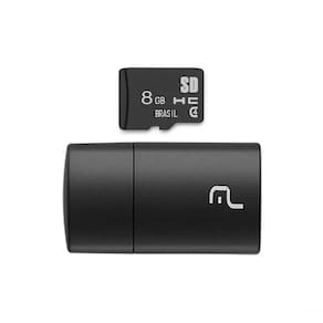 Pen Drive 2 Em 1 Leitor Usb + Cartao De Memoria Classe 4...