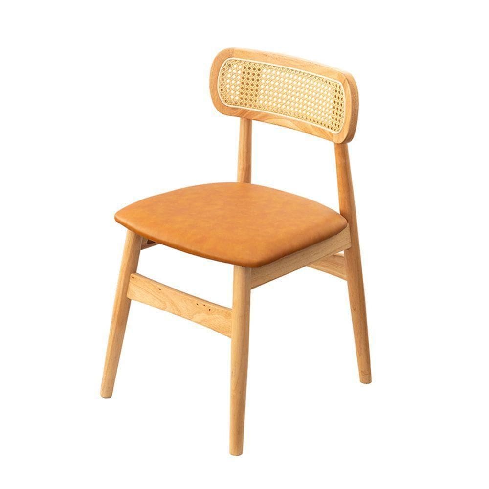 Cadeira Rainer Madeira Clara - Caramelo