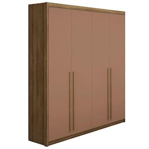 Guarda Roupa Solteiro 4 Portas 183cm Dubai Nature-camarim - Vila Rica