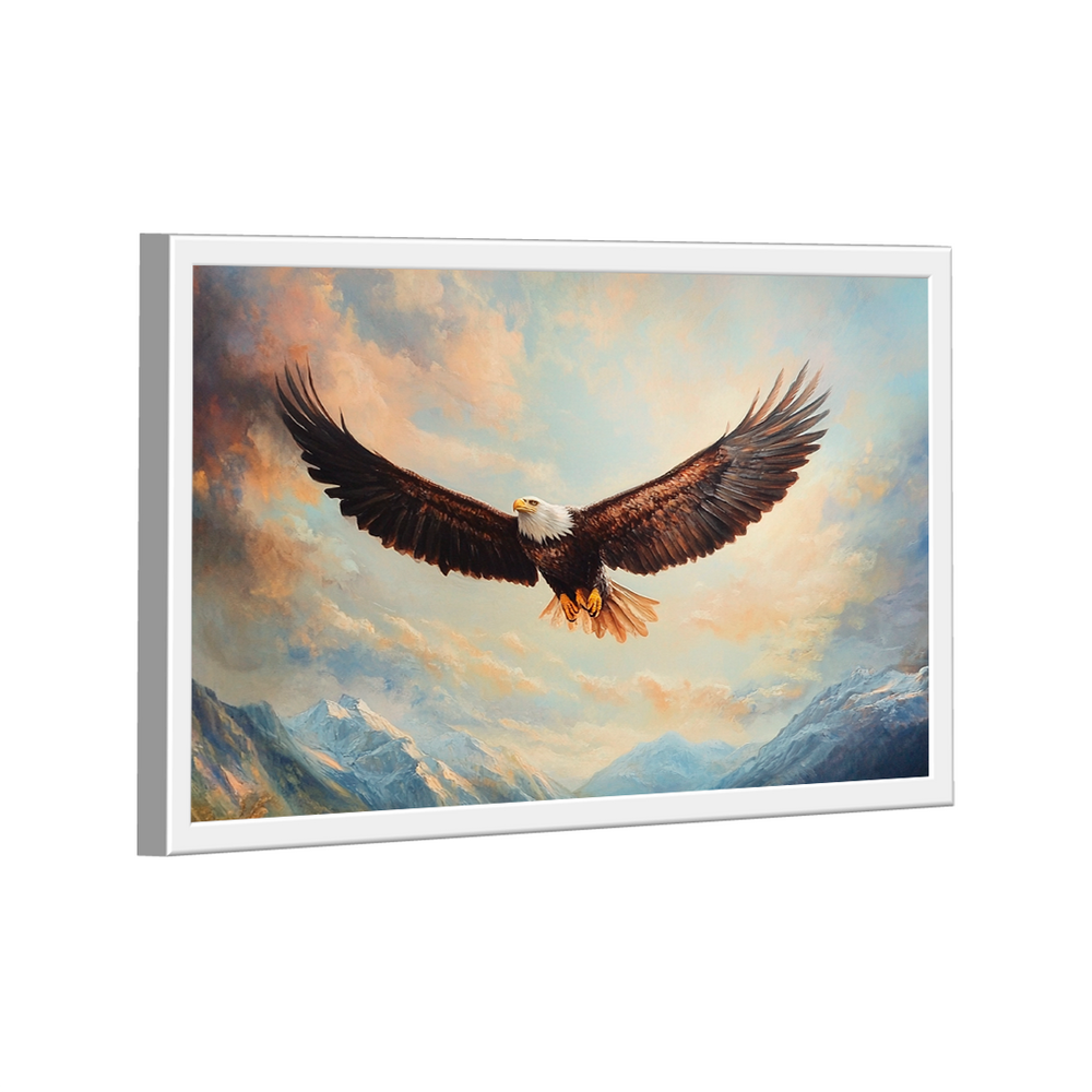 Quadro Decorativo Águia Voando