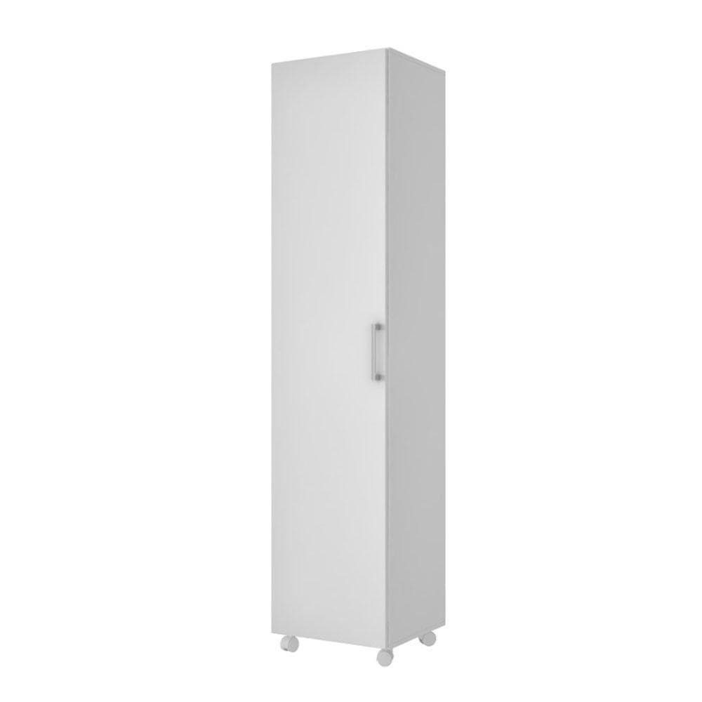 Armário Em Mdp Com 1 Porta Brv Móveis Branco