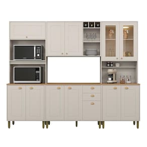 Cozinha Tunísia Completa 263cm com 12 Portas e 2 Gavetas