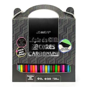 Lápis De Cor Carbon Line 94433 50 Cores - Leo&leo