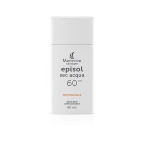 Protetor Solar Facial Mantecorp Skincare Episol Sec Acqua Toque Seco FPS 60 com 40ml