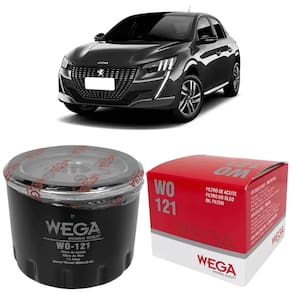 Filtro Óleo 208 Turbo 1.0 2023 a 2025 WEGA WO-121