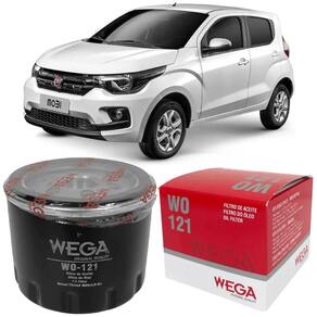 Filtro Óleo Mobi Mecânico 2.0 2017 a 2021 WEGA WO-121