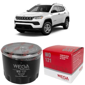 Filtro Óleo Compass Automático 1.3 2021 a 2025 WEGA WO-121
