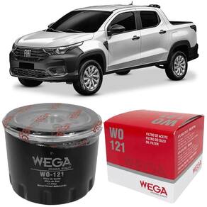Filtro Óleo Fiat Strada 1.0/1.3 2020 a 2025 WEGA WO-121