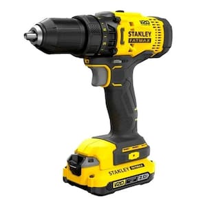 Parafusadeira Furadeira Stanley SCD700D2K 1/2 2 Baterias 20V 1500 RPM Bivolt