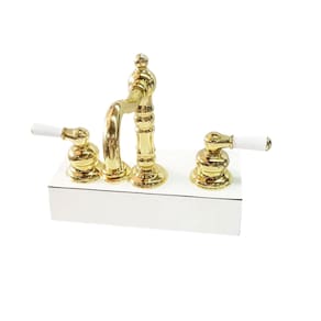 Misturador de Lavatório Belle Epoque Tifany Dourado Bica Old Fashion - 1877D55015BR
