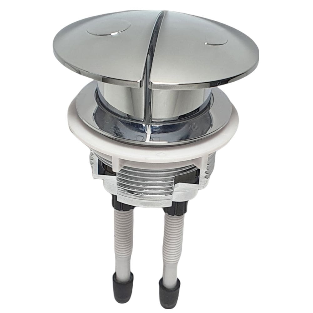 Botão PNE Duplo Para Caixa Acoplada Conforto Cromado Deca - 1100SI4901
