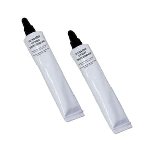 2 Colas Preta De Borracha Adesivo Reparo Para Alto Falante 40Gr