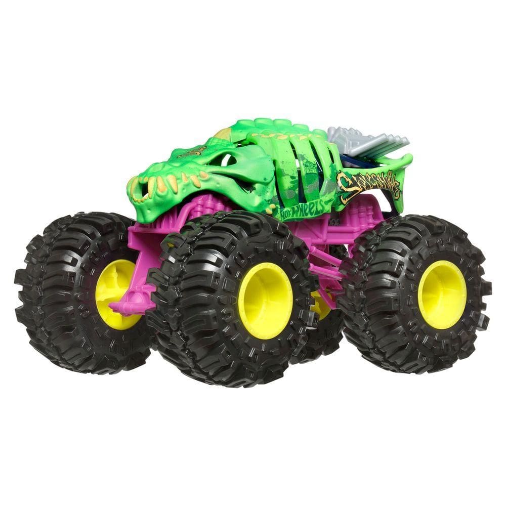 Hot Wheels Monster Trucks Skelesaurus - Mattel