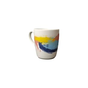 Conjunto De Caneca Porcelana Decorados Art 225ml - Kit 6 Un