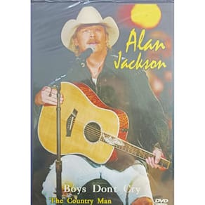 DVD Alan Jackson - Boys Dont Cry (The Country Man)