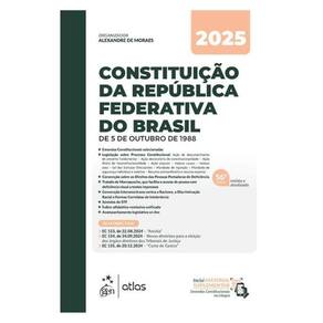 Constituição Da República Federativa Do Brasil - 56ª Edição 2025