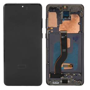 Tela de toque digitalizadora de tela OLED de telefone celular para Samsung S20 +