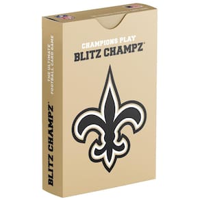 Jogo de cartas de futebol Blitz Champz New Orleans Saints NFL