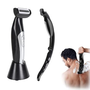 Aparador traseiro masculino VBESTLIFE para uso úmido e seco, recarregável por USB