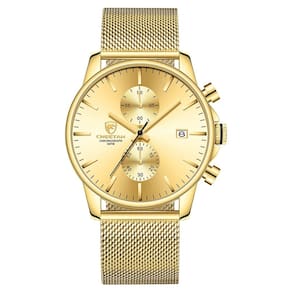 Relógio GOLDEN HOUR Fashion Sleek Minimalist para homens