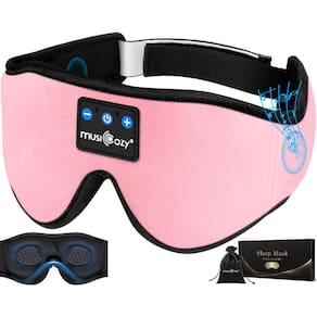 Máscara de dormir Bluetooth MUSICOZY 3D HD Stereo Sound 14h Play