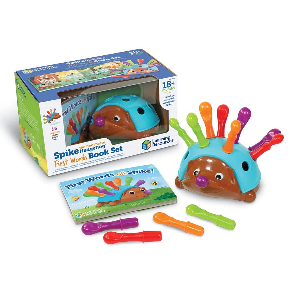 Recursos de aprendizagem de brinquedos Spike The Fine Motor Hedgehog com mais de 18 meses