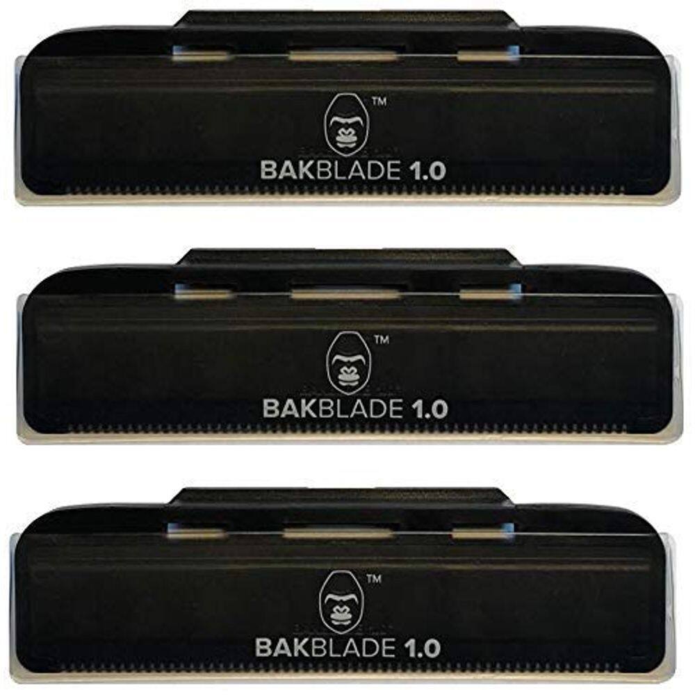 Cartuchos de reposição Shaver Refill para BakBlade 1.0, 3 unidades