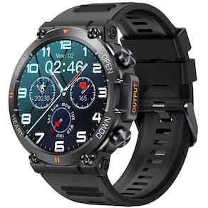 Relógio inteligente Tiwain Military 120+ Sport Modes, tela cheia de 1,39"