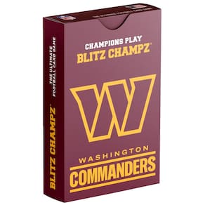 Jogo de cartas de futebol Blitz Champz Washington Commanders