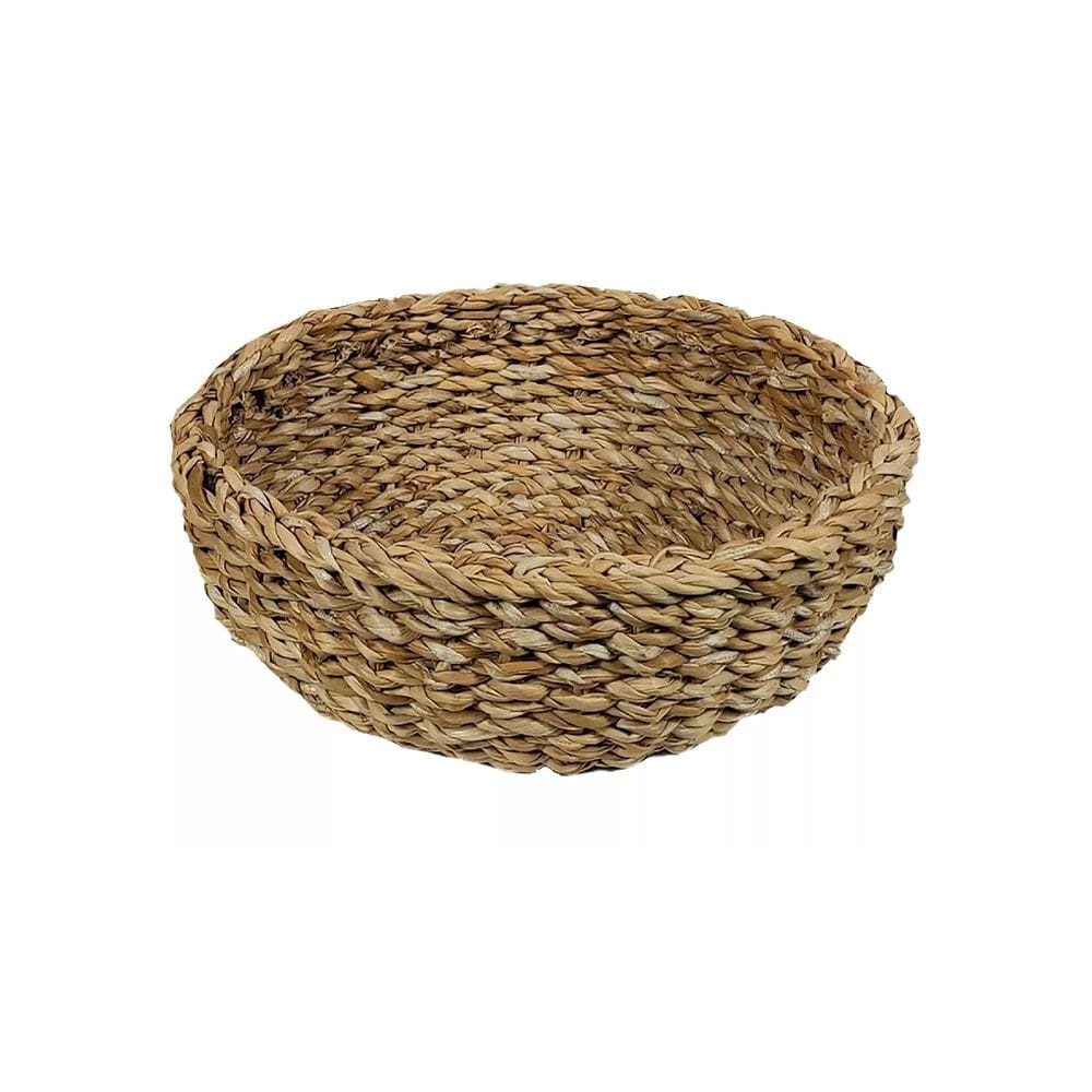 Cesto Redondo Guarani Decorativo Fruteira de Seagrass - Jolitex MEK - G
