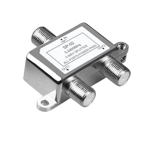 Divisor de cabo coaxial NEWCARE Digital de 2 vias 5-2400 MHz, 1 pacote