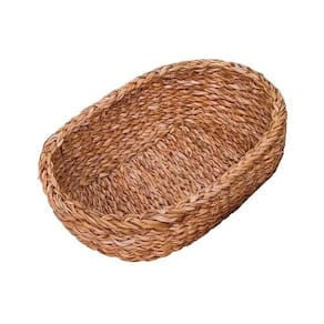 Cesto Palha Artesanal Multiuso Aimbere Seagrass - Jolitex MEK - G