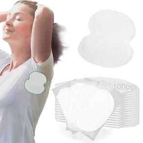 Almofadas de suor para axilas WIBOND Large, 100 unidades para mulheres e homens