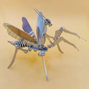 Ideia de presente criativa do modelo de montagem de quebra-cabeça de metal 3D