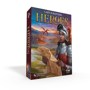 Jogo de tabuleiro Thunderworks Games Cartographers Heroes 10+ Years