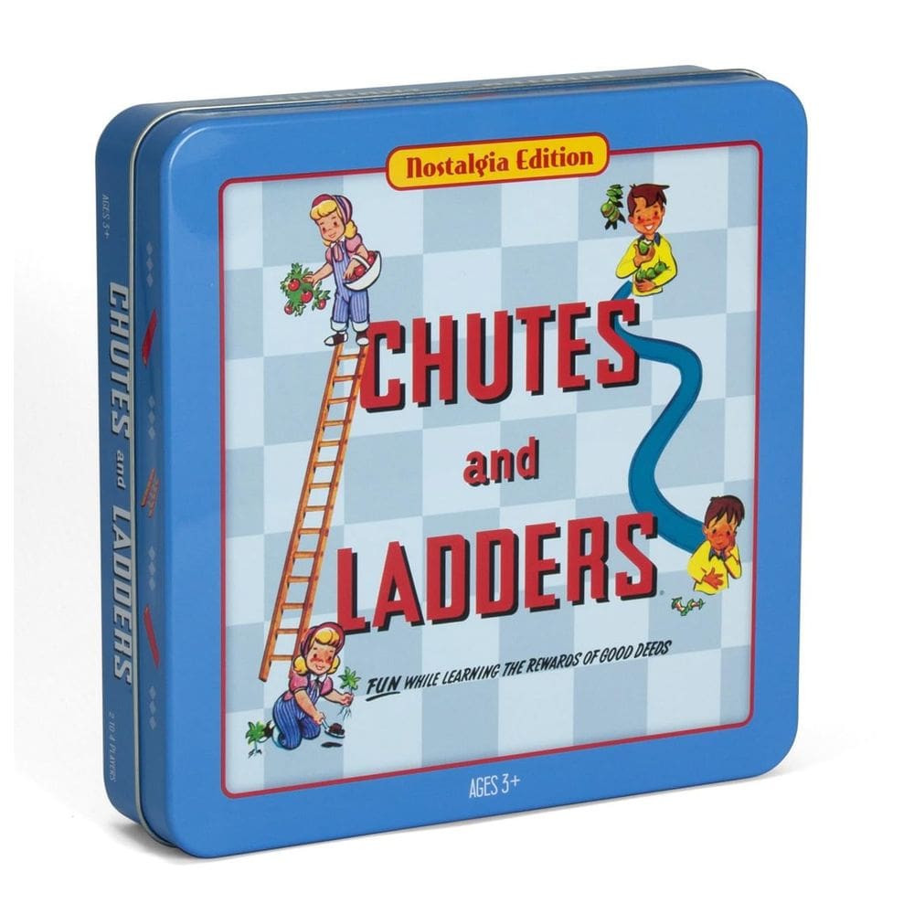 Jogo de tabuleiro WS Game Company Chutes and Ladders Nostalgia