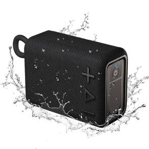 Alto-falante Bluetooth ROYQUEEN Mini Waterproof com TWS 20H Playtime