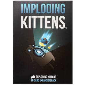Jogo de cartas Exploding Kittens Imploding Expansion Set +7 anos