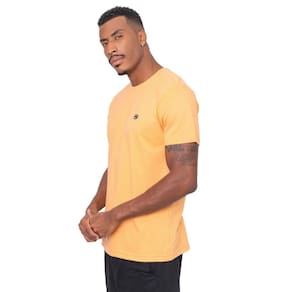 Camiseta Ecko Discret Mini logo Fashion Orange