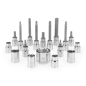 Conjunto de soquetes e brocas Tool Park Tool SBS-1.2 3/8 Drive Silver