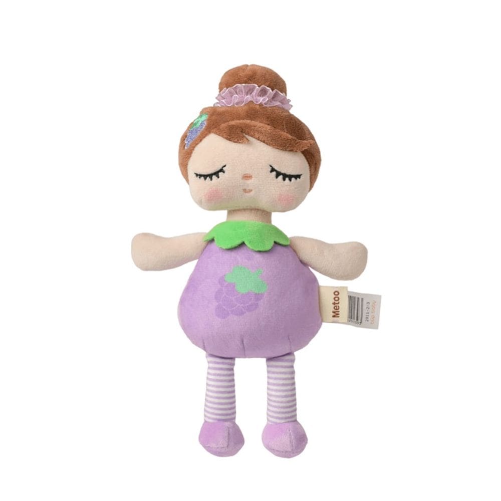 Boneca Mini Angela Frutas Uvinha 20Cm - Metoo